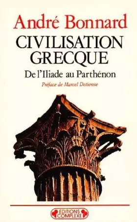 Couverture du produit · Civilisation grecque Tome 1
