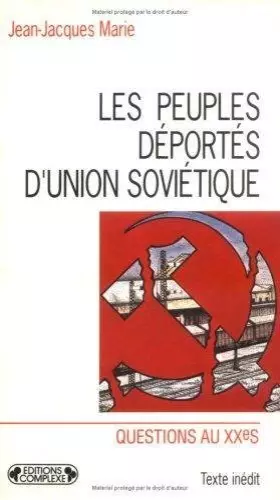 Couverture du produit · Les Peuples déportés d'Union soviétique