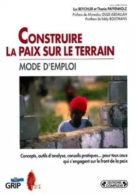 Couverture du produit · Construire la paix sur le terrain