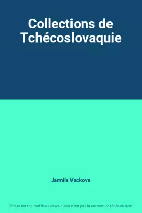 Couverture du produit · Collections de Tchécoslovaquie