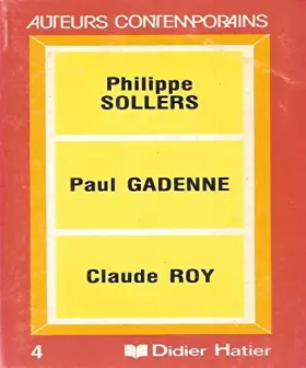 Couverture du produit · Aut cont 04sollers gadenne roy