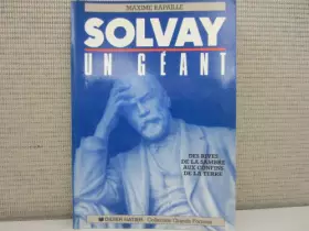 Couverture du produit · Solvay. Ein Mann und sein Werk