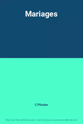 Couverture du produit · Mariages