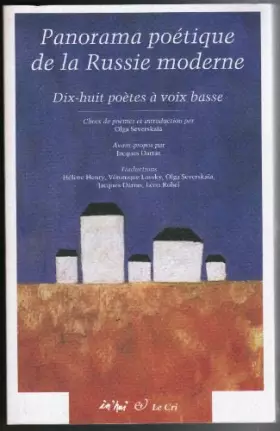 Couverture du produit · Panorama poétique de la Russie moderne