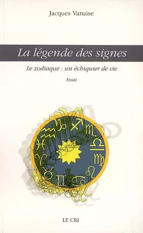 Couverture du produit · La légende des signes