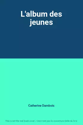 Couverture du produit · L'album des jeunes