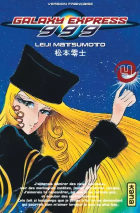Couverture du produit · Galaxy Express 999, tome 4