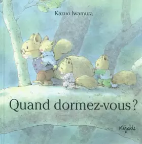 Couverture du produit · Quand dormez-vous ?