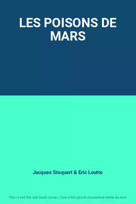 Couverture du produit · LES POISONS DE MARS