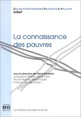 Couverture du produit · La Connaissance des pauvres