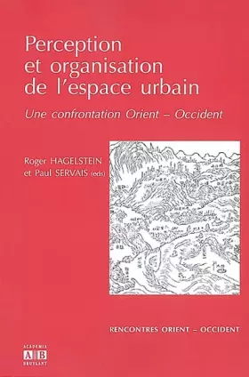 Couverture du produit · Perception et organisation de l'espace urbain