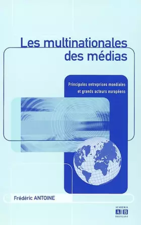 Couverture du produit · Les multinationales des médias