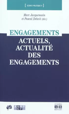 Couverture du produit · Engagements actuels, actualité des engagements