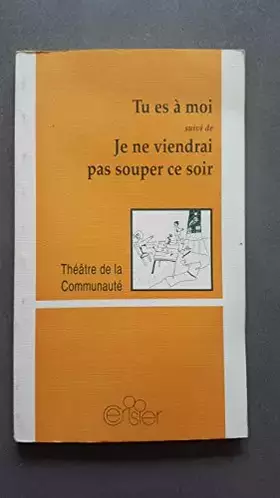 Couverture du produit · Tu es à moi