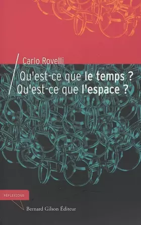 Couverture du produit · Qu'est-ce que le temps ? Qu'est-ce que l'espace ?