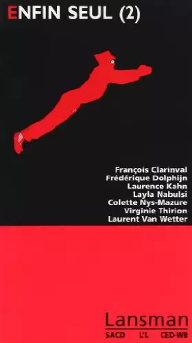 Couverture du produit · Enfin seul. 2