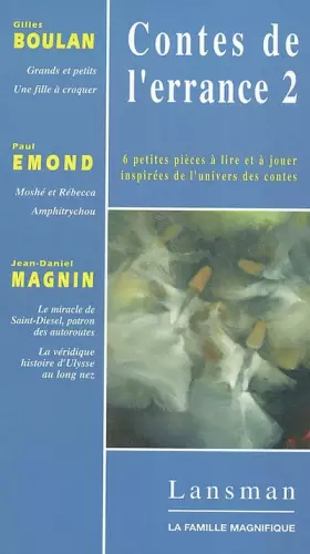 Couverture du produit · Contes de l'errance 2