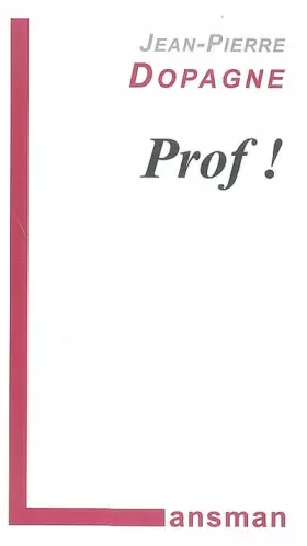 Couverture du produit · Prof !