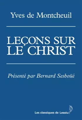 Couverture du produit · Leçons sur le Christ
