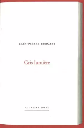 Couverture du produit · Gris Lumiere