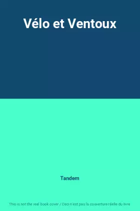 Couverture du produit · Vélo et Ventoux