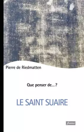 Couverture du produit · Le Saint Suaire