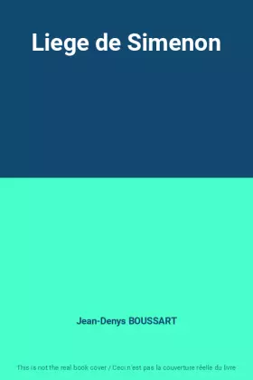 Couverture du produit · Liege de Simenon