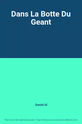 Couverture du produit · Dans La Botte Du Geant