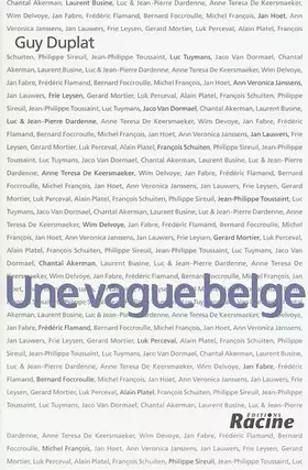 Couverture du produit · Une vague belge