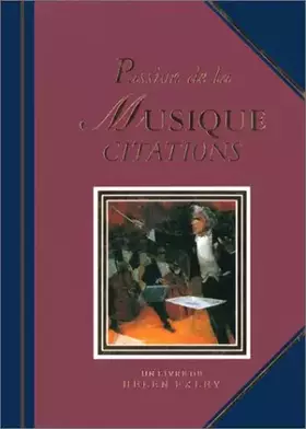 Couverture du produit · Passion de la musique. Citations