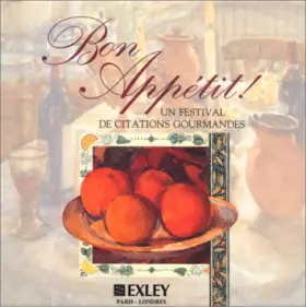 Couverture du produit · Bon appétit !