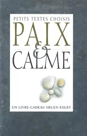 Couverture du produit · Paix et calme