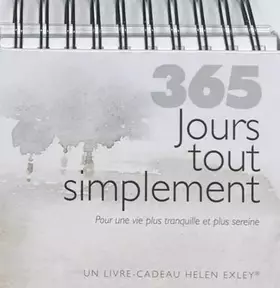 Couverture du produit · 365 jours tout simplement