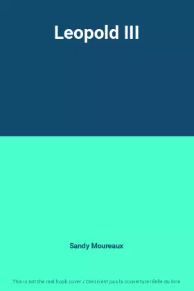 Couverture du produit · Leopold III