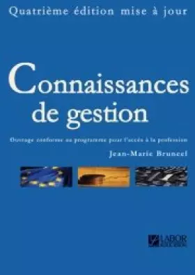 Couverture du produit · Connaissances de Gestion 2011