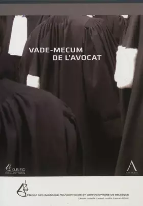 Couverture du produit · VADE-MECUM DE L'AVOCAT