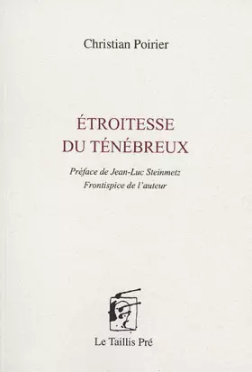 Couverture du produit · Étroitesse du ténébreux