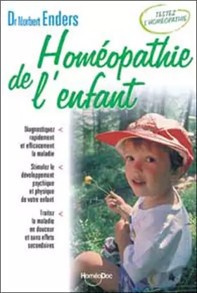 Couverture du produit · Homéopathie de l'enfant