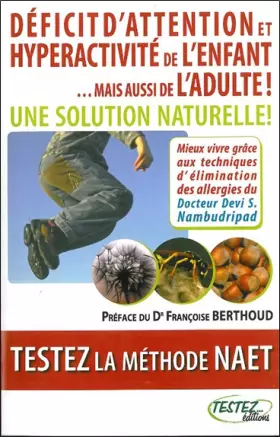 Couverture du produit · Déficit d'attention et hyperactivité de l'enfant...