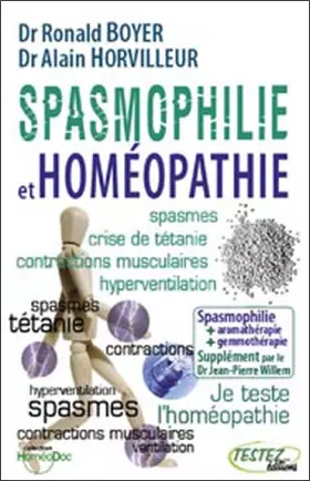 Couverture du produit · Spasmophilie et homéopathie
