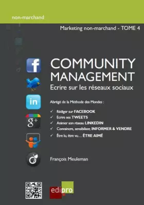 Couverture du produit · La Community Management .Méthode des mondes