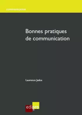 Couverture du produit · Bonnes pratiques de communication