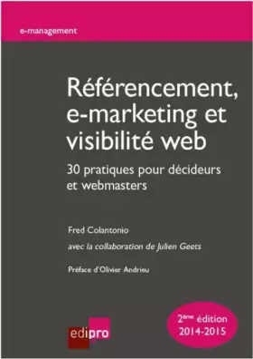 Couverture du produit · Référencement, E-Marketing et visibilité web