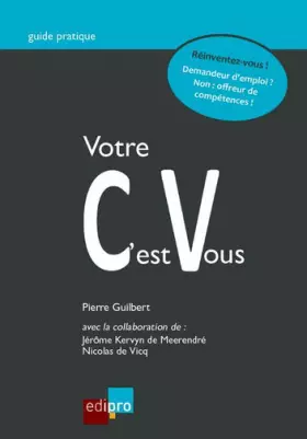 Couverture du produit · Votre CV, c'est vous !