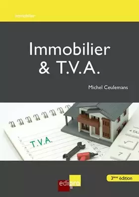 Couverture du produit · IMMOBILIER & TVA - 3EME EDITION