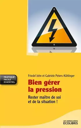 Couverture du produit · Bien gérer la pression