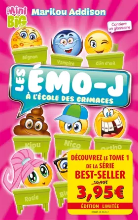 Couverture du produit · Les Émo-j à l'école des grimaces - Offre découverte