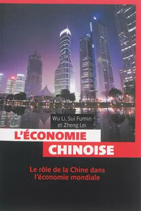 Couverture du produit · L'économie chinoise