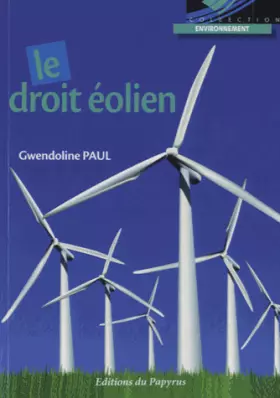 Couverture du produit · Le droit éolien