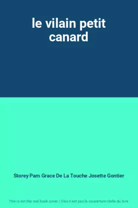 Couverture du produit · le vilain petit canard